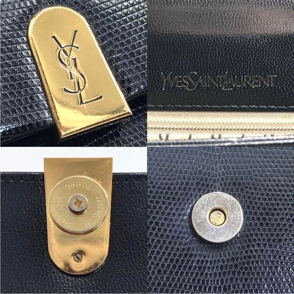 Yves Saint Laurent Black Crossbody Bag - Picture 9 of 11